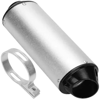 Motociclo Tubo Scarico Silenziatore 1 Set Di Marmitta Scarico Per Motocicletta, Sezione Finale Del Tubo Da 28 Mm / 32 38, Silenziamento, Collegamento Della
