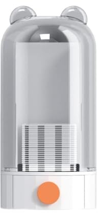 RASTKY Dispenser per Dischetti di Cotone di Alta qualità Organizer in Cotone Traslucido per Trucchi Montato a Parete per Camera da Letto/bagno, Materiale PC Resistente, 7,1x3,4, Miglior Regalo per