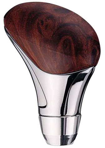 AutoStyle Universelle Schaltknauf - Holz/Chrom
