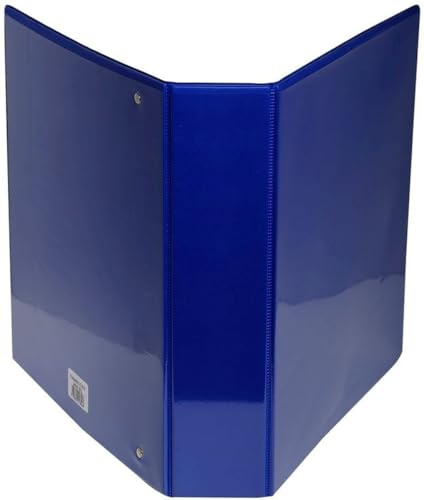 Exacompta 10 x Präsentationsringbuch Kreacover A4 60mm 4 Ringe blau