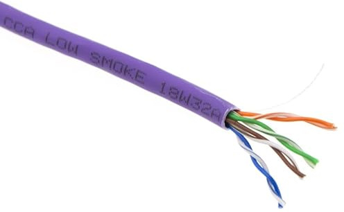 kenable Low Smoke CAT5e-CCA LSZH LSOH UTP Ethernet Network Cable Reel Box 305m [305 metres]