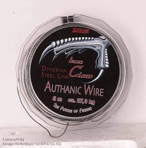 Iron Claw Authanic Wire (10m), Durchmesser:0, 30mm