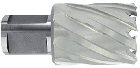 Timoly 10370511400 Kernbohrer für HSS Weldon-Metall, kurz, Ø 14 mm, Utilie, 30-lang, Gesamtgröße Mm, 60 Rotationen