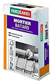 Parexlanko 02819 Mortier Bâtard, Gris