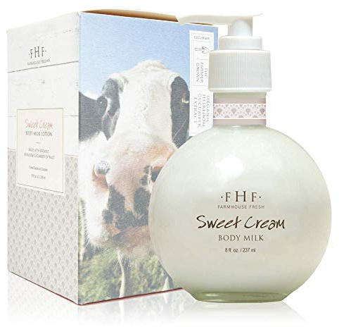 FarmHouse Fresh Sweet Cream Body Milk, Sweet Cream, 8 Fl Oz