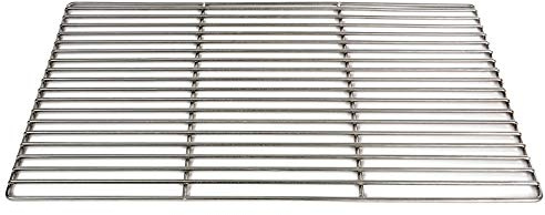 Massiver Grillrost 50 x 40 cm aus Edelstahl 6 mm rostfrei und elektropoliert