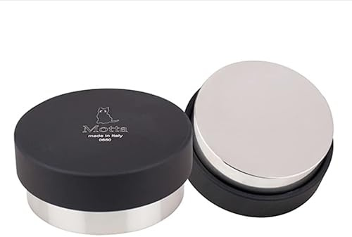 Motta | Einfacher Push Tamper | Durchmesser 58,5 mm | schwarz | Made in Italy