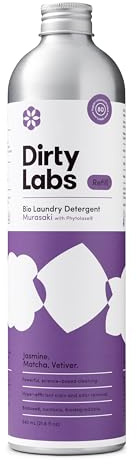 Dirty Labs Murasaki Fragrance, Organic Liquid Detergent, 80 Washes, Highly Concentrated High Efficiency and Standard Machine Wash, Non-Toxic, Biodegradable, Stain and Odour Removal