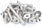 CONPHERON Senkkopfschrauben mit Innensechskant, Senkkopf Schrauben Edelstahlschrauben Maschinenschrauben M2x20mm,50 Stück