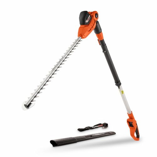 Varo Powerplus Dual Power Akku-Teleskop-Heckenschere POWDPG75380-40 V Akku-Gartenschere, ohne Akku und Ladegerät, 600 mm Klinge und 20 mm Abstand, Gartengeräte für Hecken, Sträucher & Pflanzen