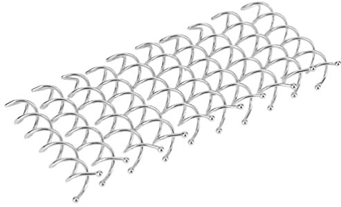 Lurrose 20pcs Spiral Hair Clips Rotating Hairpin for Girls Women Wedding Hair Decorations