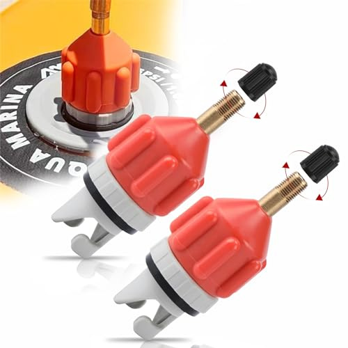 Senbaler 2 SUP Pumpen Adapter, Schlauchboote Kompressor | Sup Adapter für Stand Up Paddle Board Kajak Pumpe Luft Ventiladapter