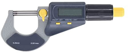 WANWEN Digimatic Bügelmessschraube IP65 Digitale Bügelmessschraube Messbereich 0–25 mm/0–1 Zoll Auflösung 0,001 mm/0,00005 Zoll 105–01–4 (Farbe: Serie 116, Spezifikation: 100–125 mm) Little Surprise