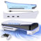 MENEEA Horizontaler Stand für PS5 Pro PS5 Slim Konsole mit 4-Port USB Hub, Standfuß Zubehör für Playstation 5 Slim Disc & Digital Edition, Halter mit 4 USB 2.0 Data Port & Ladeanschluss Erweiterung