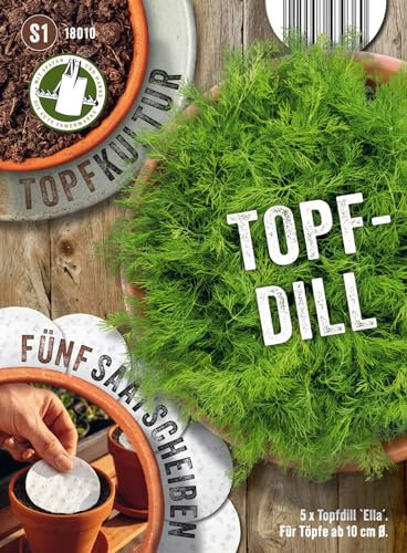Chrestensen Saatscheiben Topf-Dill Samen Saatgut