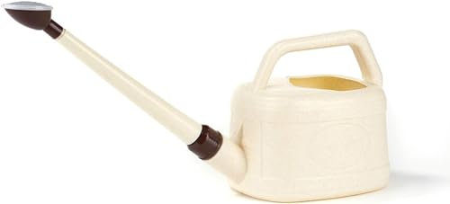 Regadera para Bonsais de Plástico de 3 litros de Capacidad, Ideal para regar bonsais, Plantas, jardín. Regadera de Poco Peso, Ligera y de Lluvia Fina.