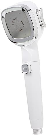 QTANZIQI Handheld Shower,Shower Hose Powerful Spray Hand Shower Head held Ionic Head Filter Filtration rain Low Flow Combo Brushed Increase on Off Plastic Stone Stream Washer Sprayer showerhead high