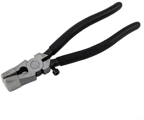 Ergonomically Designed Flat Nose Plier Tool for Safe Handling of Small Parts in Jewelry Work (blue)