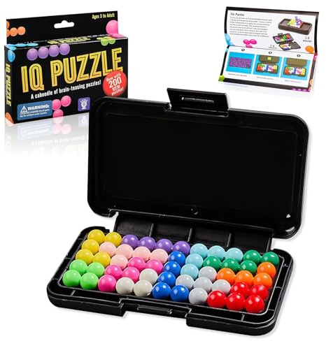 Puzzlespiele für Kinder, Iq Puzzle | Iq Spiele, Puzzle Game, mit 120 Herausforderungen, 3D Logikspiele, Entspannendes und stressabbauendes Denkspiel für Kinder und Erwachsene