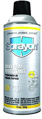 Sprayon S00710000 Amber LU 710 Anti-Static Spray, 12 fl. oz. Can (Pack of 12)