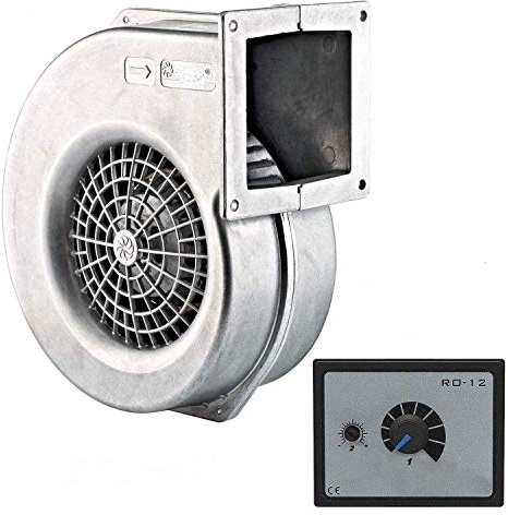 Industriale Radiale ventilatore AG160E con 400 Watt Regolatore di velocità, Centrifugo Centrifughi