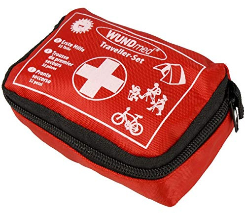 Wundmed Erste Hilfe Set 32-teilig in praktische Etui inklusiv Gürtelschlaufe