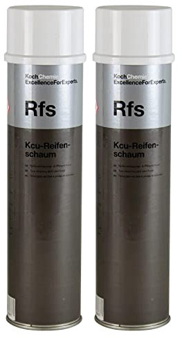 PARTS4CARE Koch Chemie Rfs Kcu - Espuma limpiadora de neumáticos (2 unidades, 600 ml)