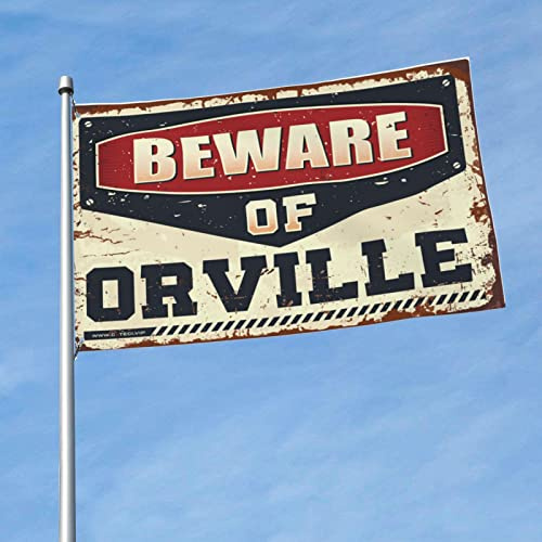 Men Cave Decor Beware of Orville Flag Windsocks Outdoor Home Decor for Men ( Size : 152X244CM )