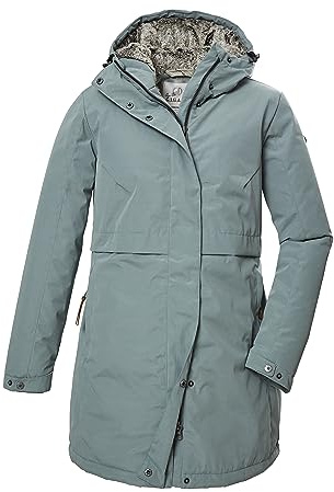 G.I.G.A. DX Damen Winterjacke/Funktionsparka mit Kapuze GW 41 WMN PRK, aquaverde, 34, 40834-000