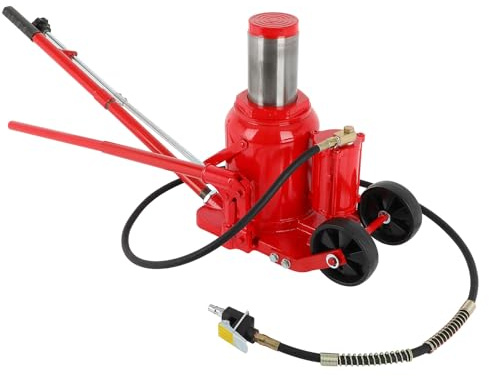 OCPTY Pneumatic Bottle Jack 50T Hydraulic Car Jack Lift Range 27-43cm Air Transmission Jack 11,0231 lbs for Handles Box Trucks, RVs, Pickups, and SUV