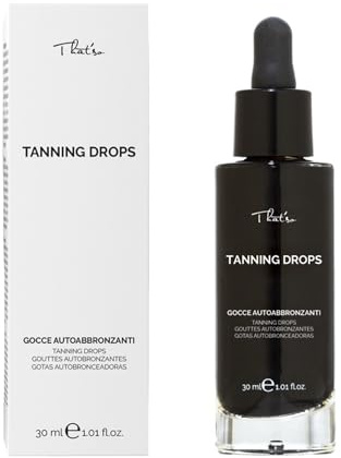 That'So Tanning Drops - Zaubertröpfchen für das Gesicht zur Entwicklung einer gleichmäßigen, intensiven Bräune - 30 ml