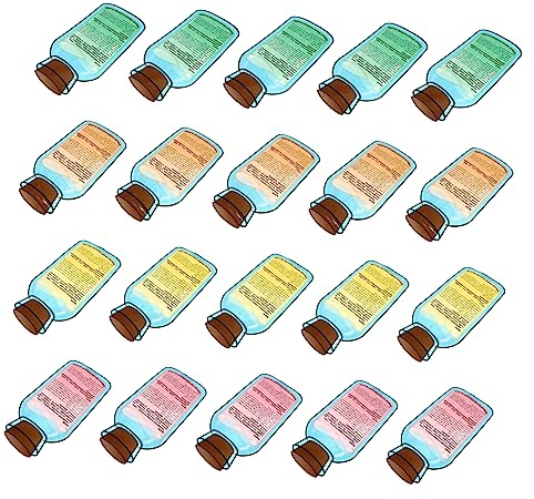 COLLBATH 20 Pugni Refrigeranti Borse Termiche Portatili Impacchi Freddi Per Alimenti Febbre Cadute Sportive