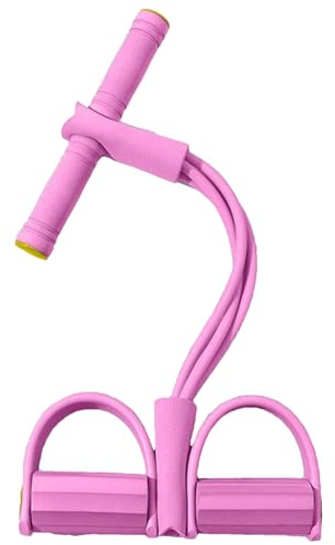 Banda de resistencia para pedales, extractor de tobillo, cuerda de tensión de látex natural, bandas multifuncionales de resistencia para pies, pedales elásticos de yoga, entrenamiento para mujeres
