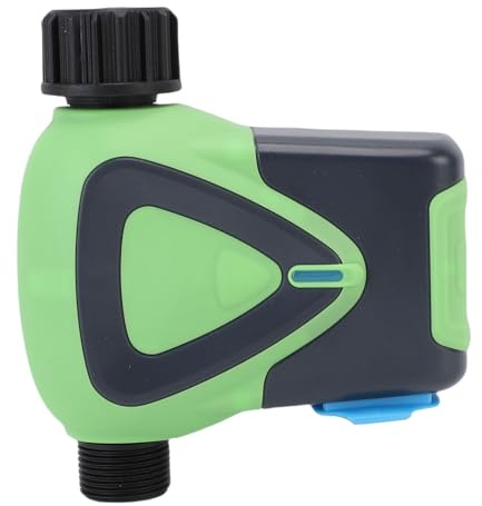 Fockety WiFi Water Timer for Garden Hose, Voice and APP Remote Control Smart Bluetooth Sprinkler Timer with 1 Outlet, Automatic Irrigation Controller for Outdoor Yard and Lawn