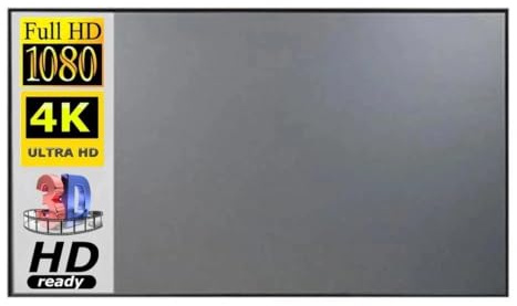 duk till projektor Projektorduk Tyg 100 120 tum | Projektion bärbar reflekterande duk(92 inch)