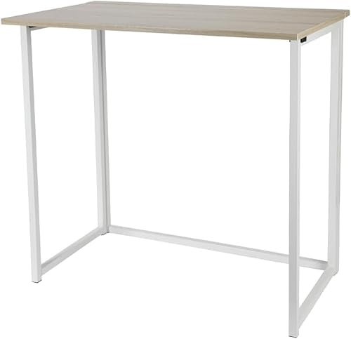 Easylife Folding Desk Table, Reading Laptop Table and Folding Desks for Home Working with Legs, L80xW45xH74cm - Fully Guaranteed