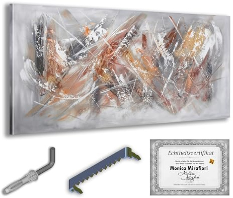 Monica Mirafiori I 100x50 cm I Quadro Dipinto a Mano I Pittura Acrilica I Arte Moderna I Quadri Moderni