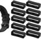 22mm Soporte para Correa de Reloj, 12pcs Retenedor de Correa para Reloj Hebilla de Silicona de Anillo, Retenedor Correa Reloj, para Correa de Reloj Inteligente de Pulsera