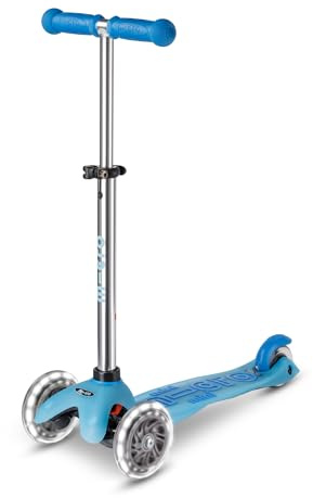 Micro Mobility mini micro Deluxe Glow LED Plus Artic Blue