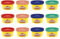 Play-Doh Pack de 12 L'imagination en fête, Coffret de pâte à Modeler