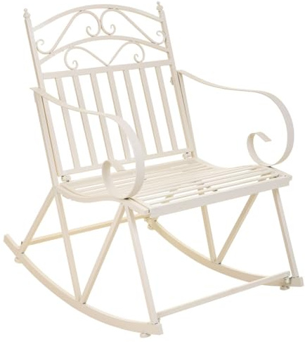 Sillon Balancin De Forja Blanco