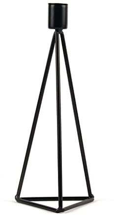 GFHTRELY Candelero Nordic Minimalista Candelador Dorado Candeler Candeler Candeler Adecuado for la Cena Sala de Estar Comedor Comedor de Cocina Mesa de Velas(M)