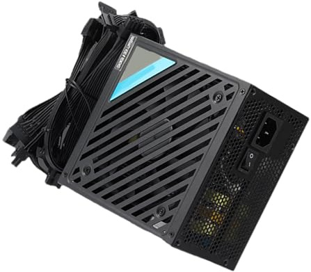 750 W Gaming PC Chasis Fuente de alimentación Múltiples Protección Alta Eficiencia y Control Inteligente de Velocidad del Ventilador PC Carcasa de PC