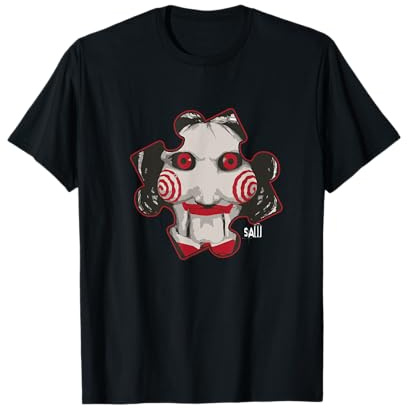 Saw Billy The Puppet Puzzle Piece T-Shirt