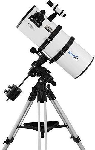 Zoomion Genesis 200/800 EQ-4 Spiegelteleskop | für Jugendliche & Erwachsene | Astronomisches Teleskop Komplett-Set | ideal für den Einstieg in die Astronomie