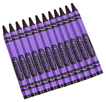 CRAYOLA 5208361040 Buntstifte, Violett, 12 Stück