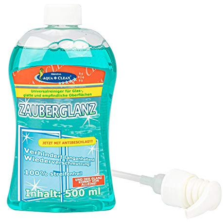 AQUA CLEAN Zauberglanz 500ml Hochkonzentrat Glasreiniger