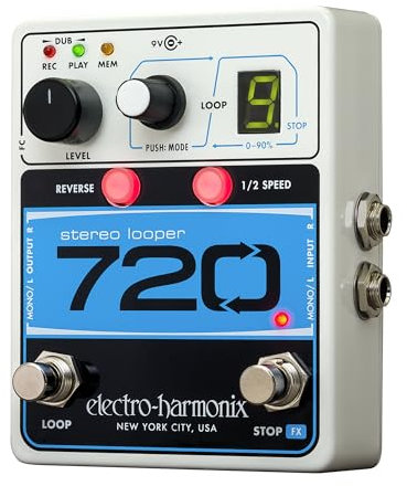 Electro Harmonix 720 Stereo Looper - Effektgerät für Gitarren