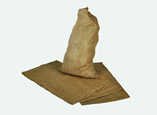Saco de yute para cereales, 60 cm x 110 cm, caben 50 kg
