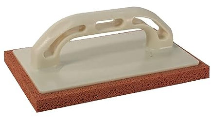 La zappa Llana de goma esponja con soporte de poliestireno a prueba de golpes (14 x 22 cm, suave, naranja)